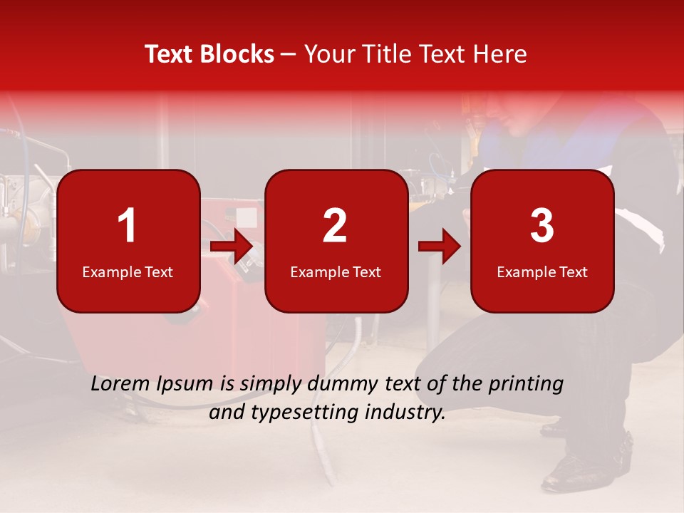 Technology Thermostat Gas PowerPoint Template