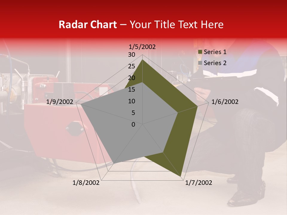 Technology Thermostat Gas PowerPoint Template