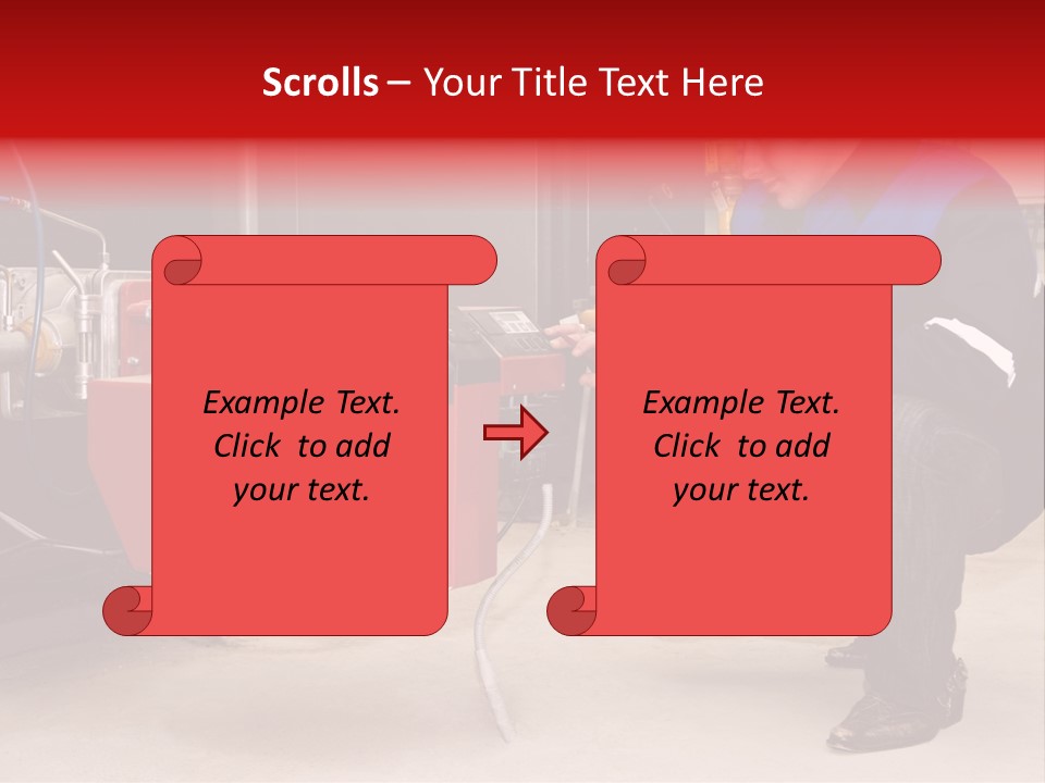 Technology Thermostat Gas PowerPoint Template