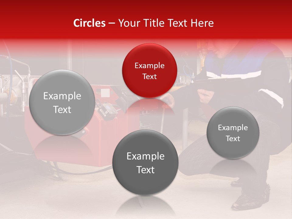 Technology Thermostat Gas PowerPoint Template