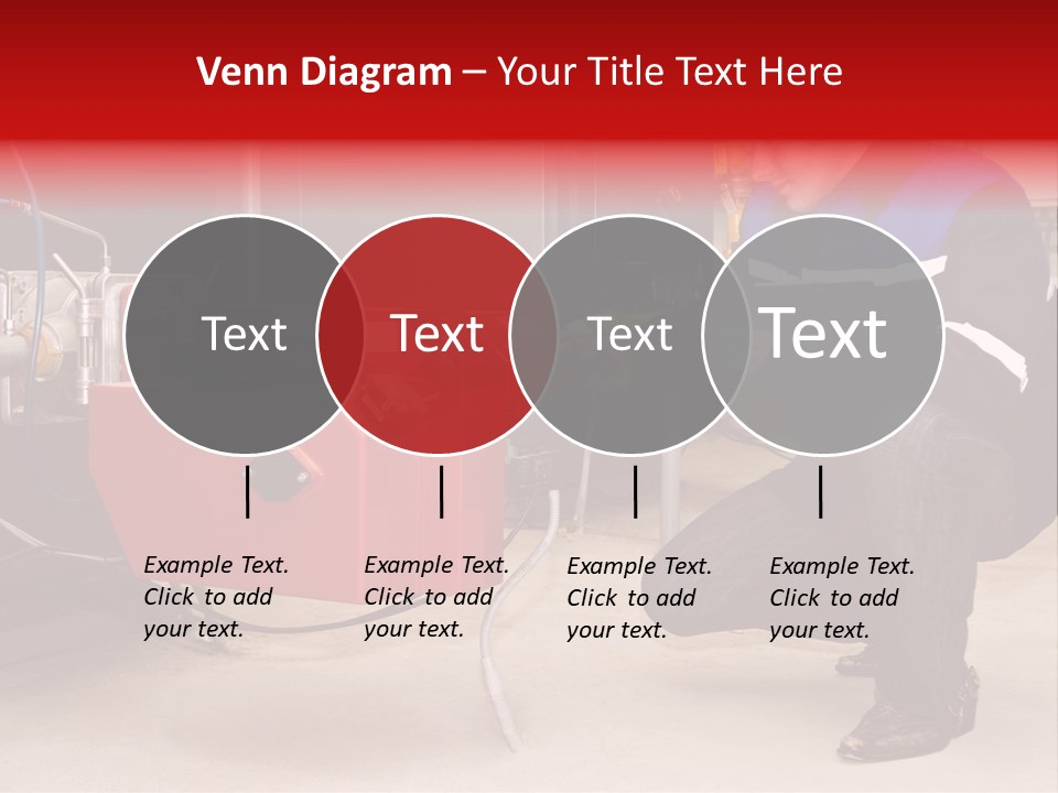Technology Thermostat Gas PowerPoint Template