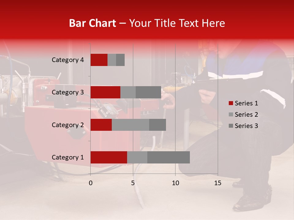 Technology Thermostat Gas PowerPoint Template