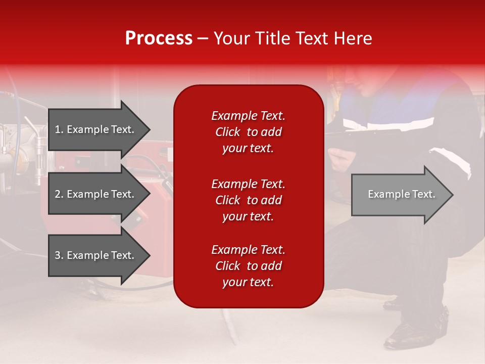 Technology Thermostat Gas PowerPoint Template