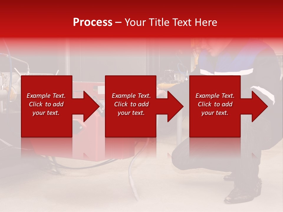 Technology Thermostat Gas PowerPoint Template