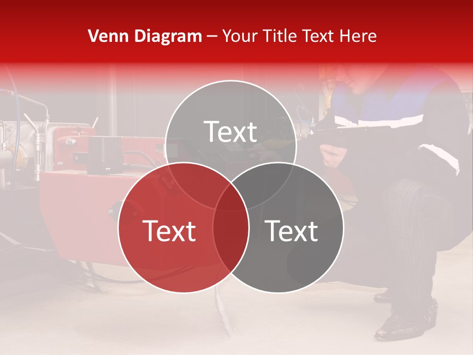 Technology Thermostat Gas PowerPoint Template