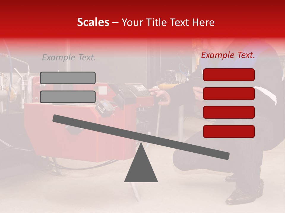 Technology Thermostat Gas PowerPoint Template