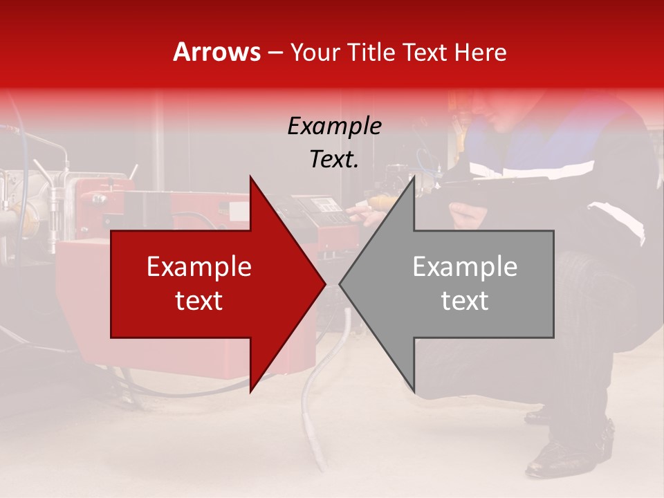Technology Thermostat Gas PowerPoint Template