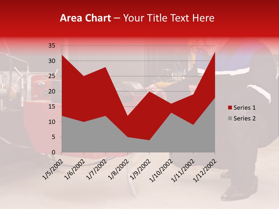 Technology Thermostat Gas PowerPoint Template