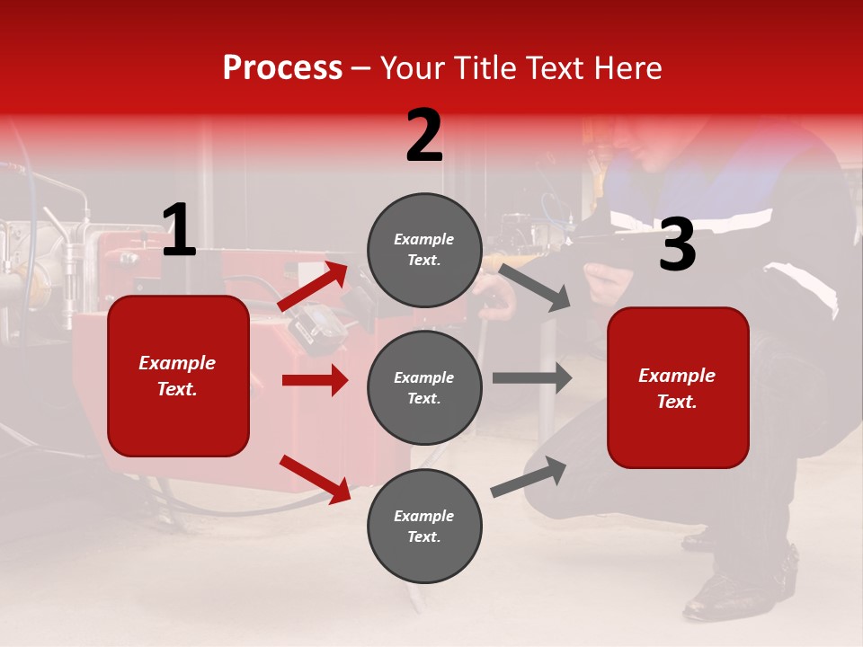 Technology Thermostat Gas PowerPoint Template