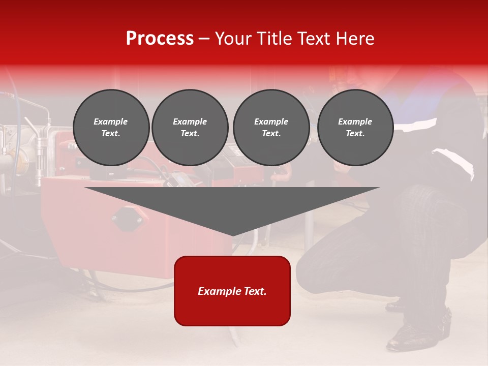 Technology Thermostat Gas PowerPoint Template