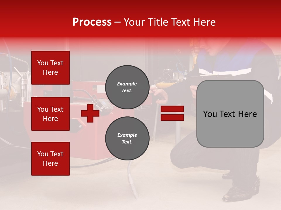 Technology Thermostat Gas PowerPoint Template