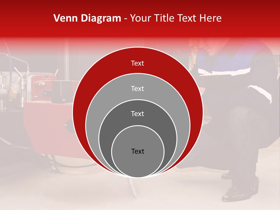 Technology Thermostat Gas PowerPoint Template