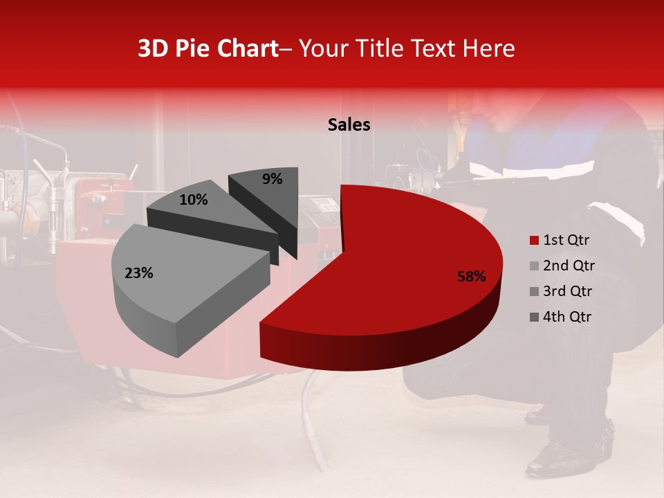 Technology Thermostat Gas PowerPoint Template