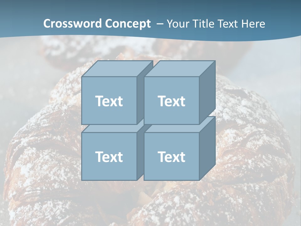 Breakfast Almond Baked PowerPoint Template
