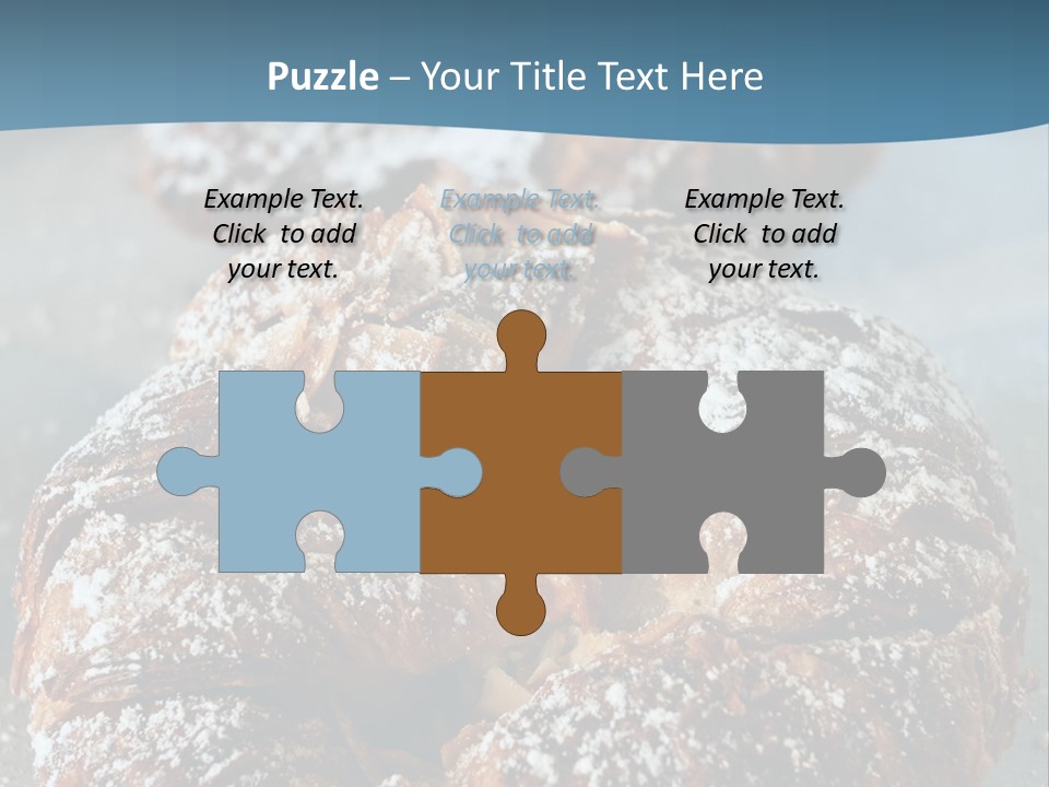 Breakfast Almond Baked PowerPoint Template