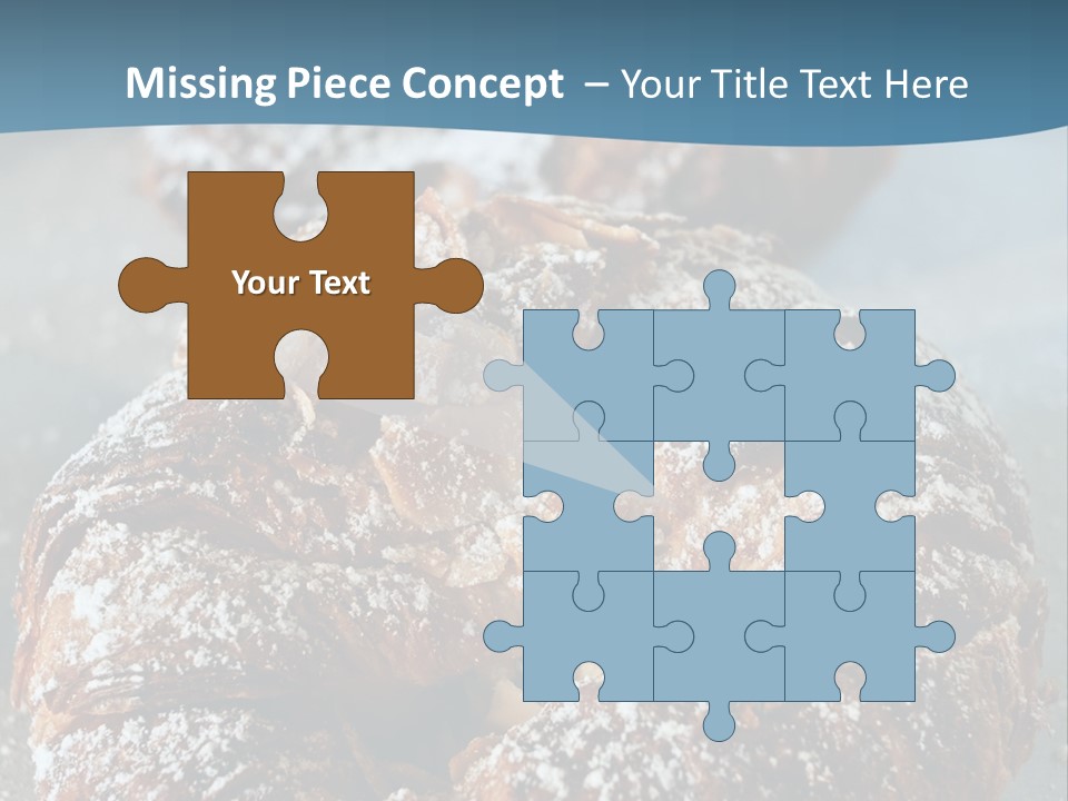 Breakfast Almond Baked PowerPoint Template