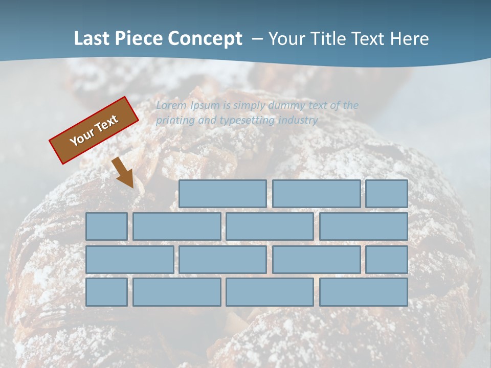 Breakfast Almond Baked PowerPoint Template