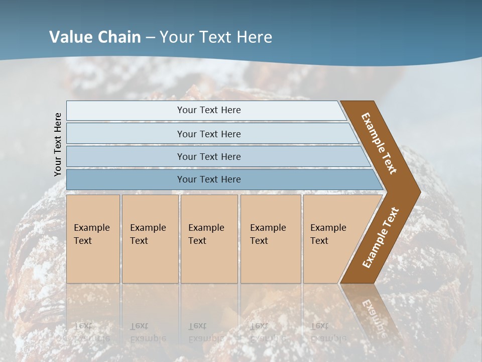 Breakfast Almond Baked PowerPoint Template