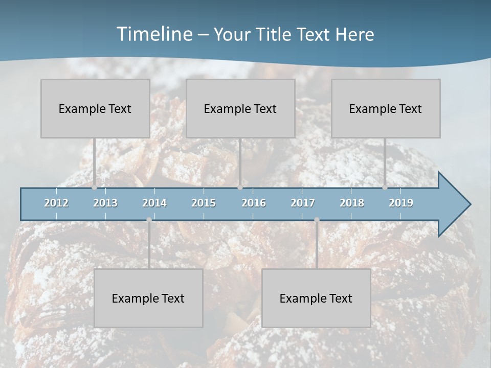 Breakfast Almond Baked PowerPoint Template