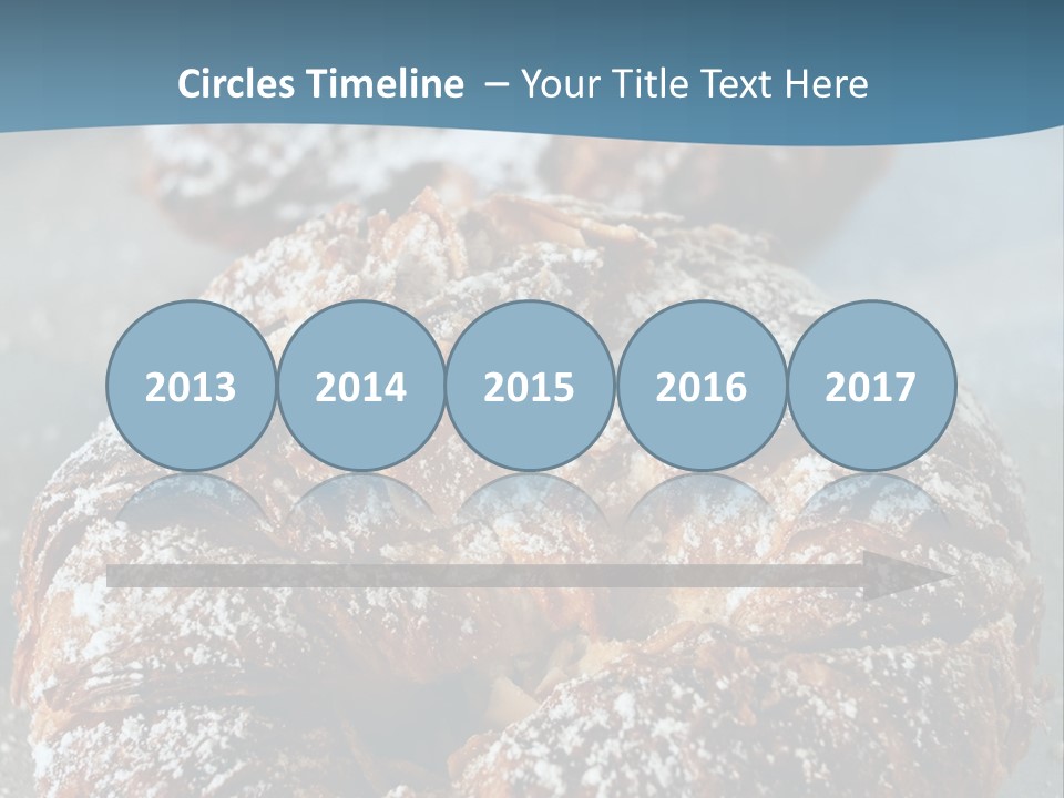 Breakfast Almond Baked PowerPoint Template