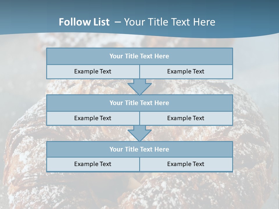 Breakfast Almond Baked PowerPoint Template