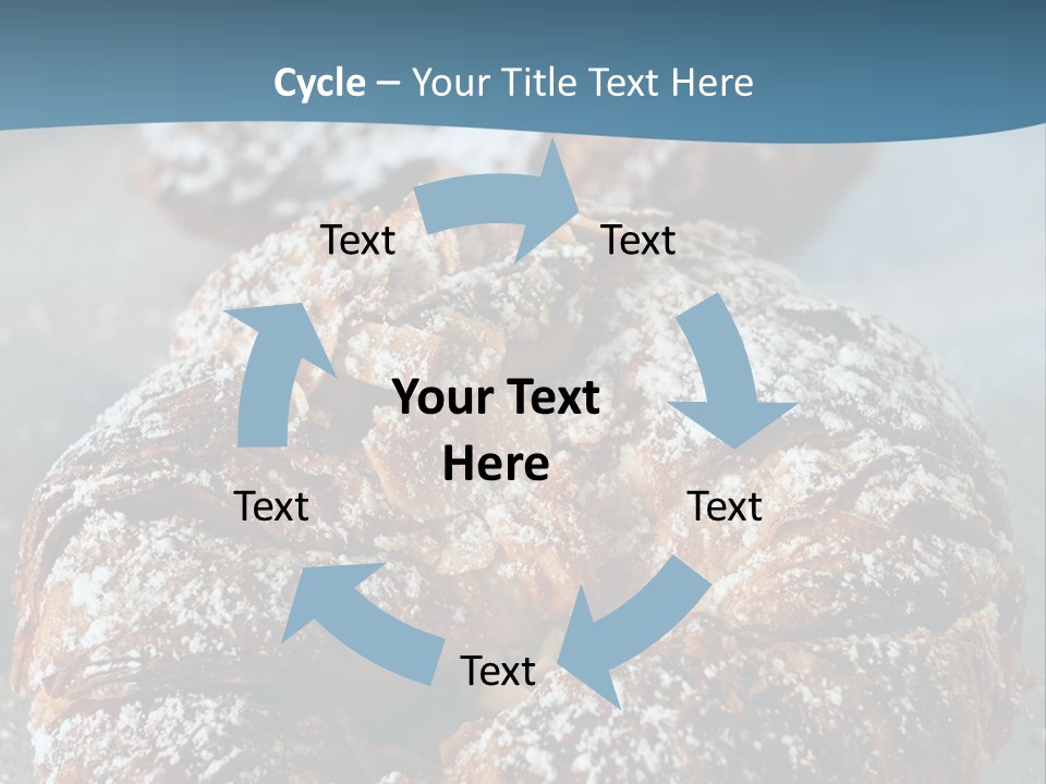 Breakfast Almond Baked PowerPoint Template