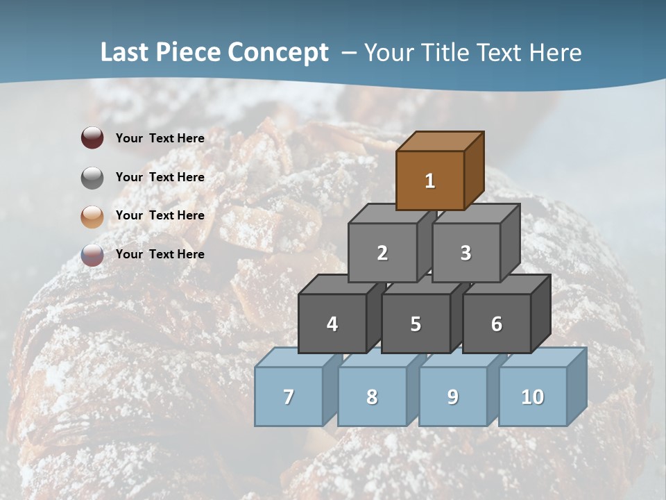Breakfast Almond Baked PowerPoint Template