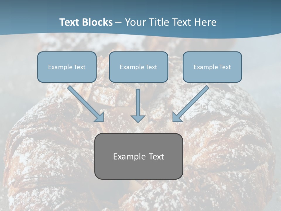 Breakfast Almond Baked PowerPoint Template