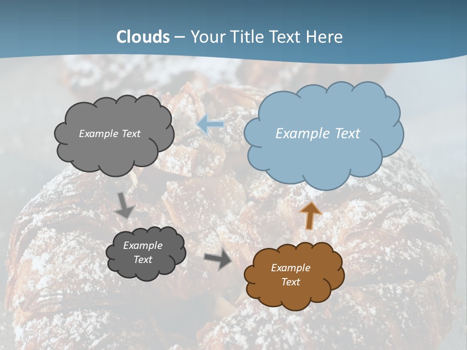 Breakfast Almond Baked PowerPoint Template