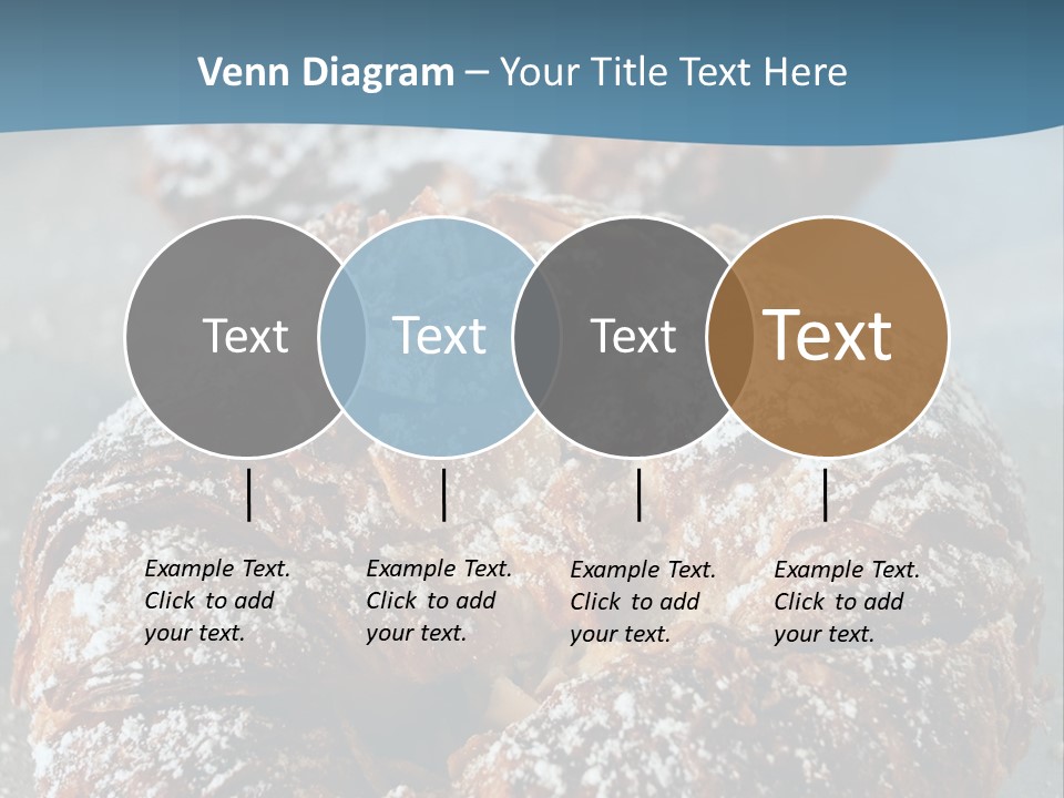 Breakfast Almond Baked PowerPoint Template