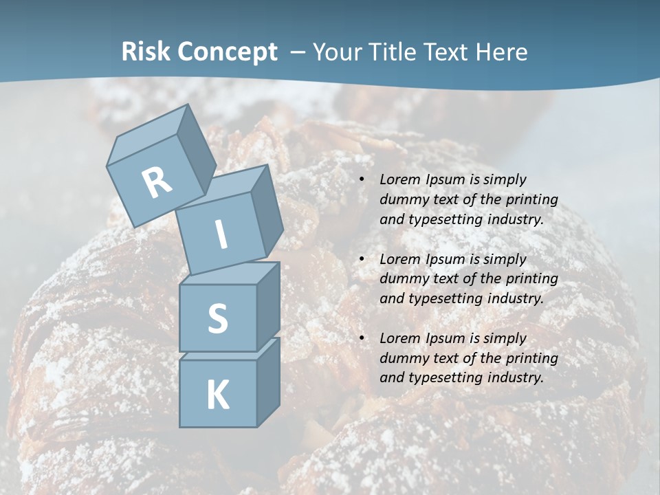 Breakfast Almond Baked PowerPoint Template