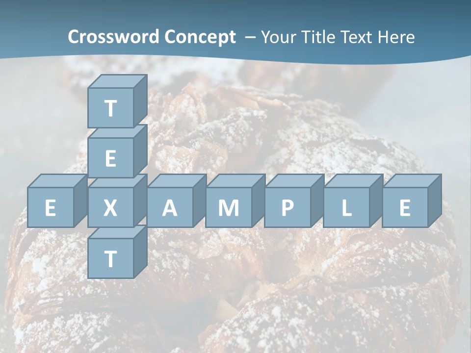 Breakfast Almond Baked PowerPoint Template