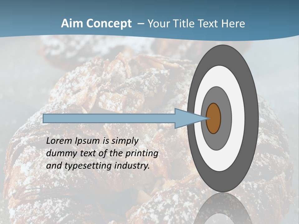 Breakfast Almond Baked PowerPoint Template