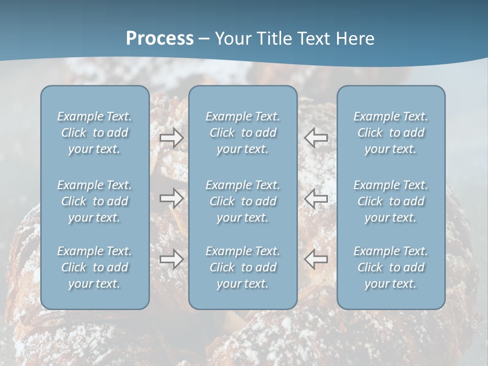 Breakfast Almond Baked PowerPoint Template