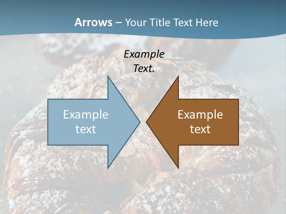 Breakfast Almond Baked PowerPoint Template
