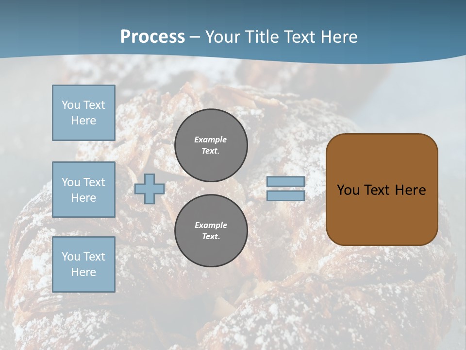 Breakfast Almond Baked PowerPoint Template