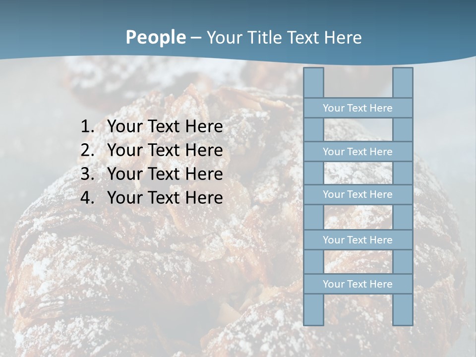 Breakfast Almond Baked PowerPoint Template