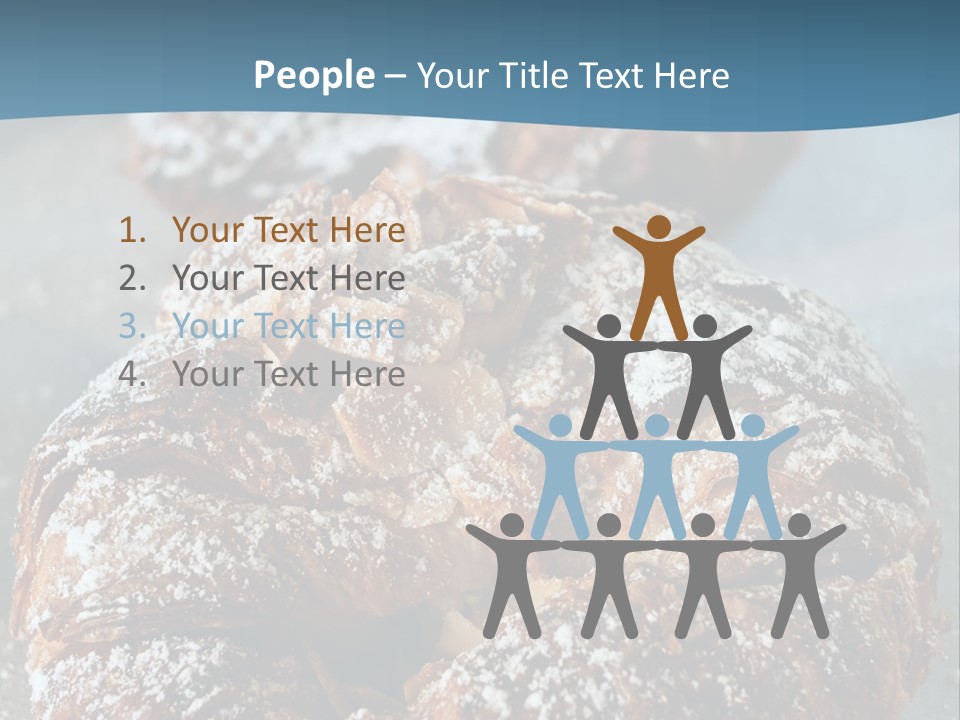 Breakfast Almond Baked PowerPoint Template