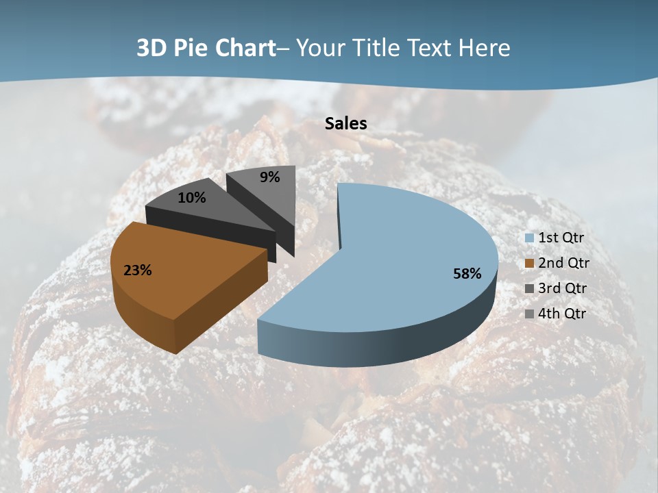 Breakfast Almond Baked PowerPoint Template