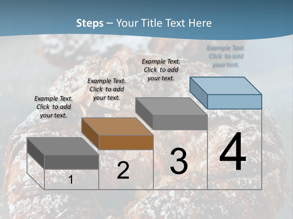 Breakfast Almond Baked PowerPoint Template