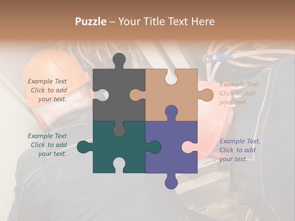 Laborer Industrial Two PowerPoint Template