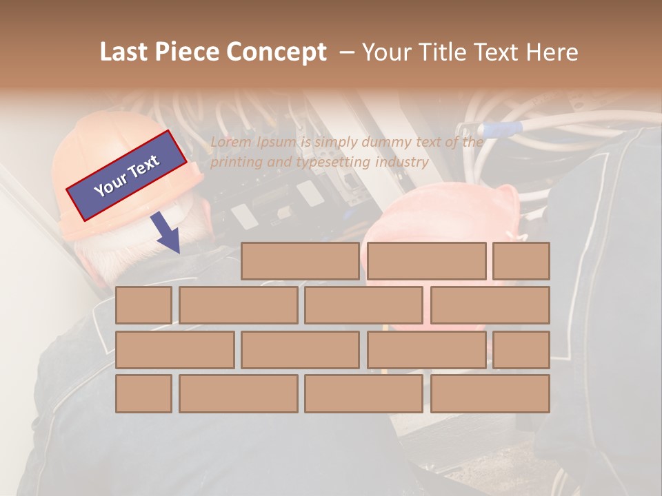 Laborer Industrial Two PowerPoint Template