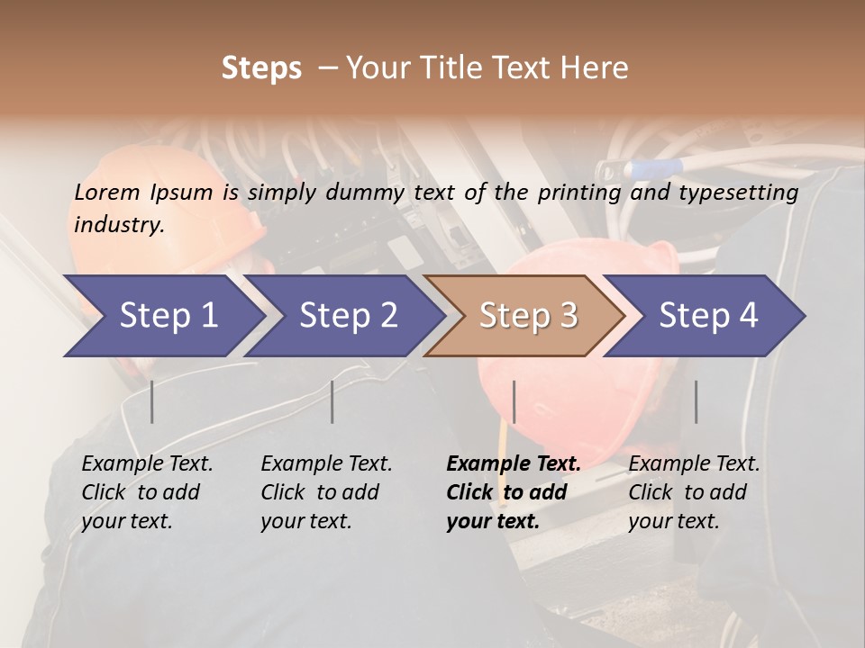 Laborer Industrial Two PowerPoint Template