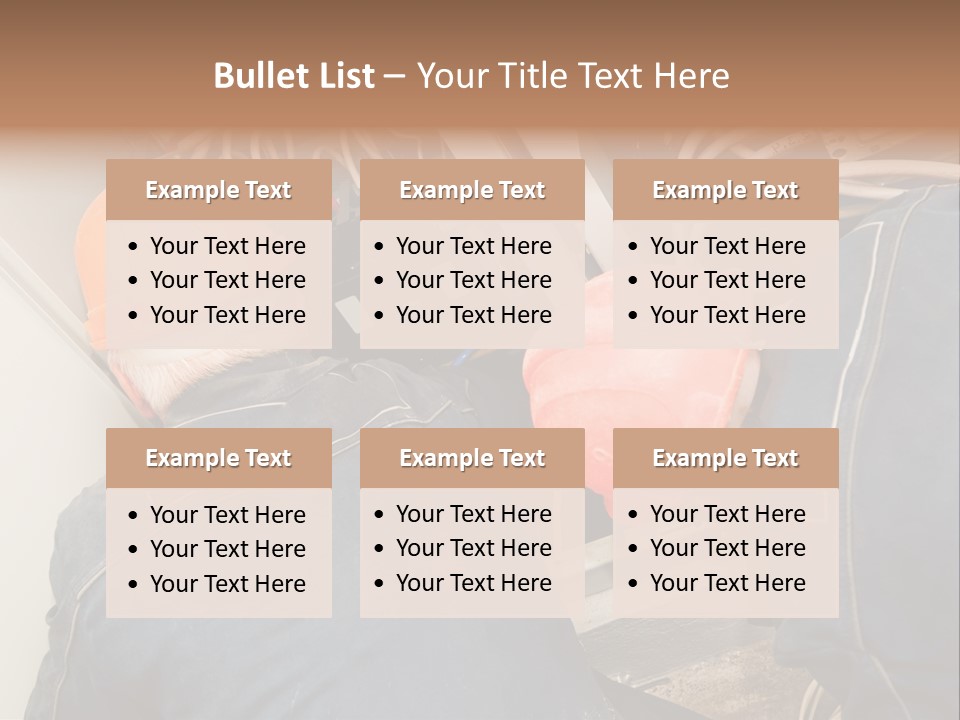 Laborer Industrial Two PowerPoint Template