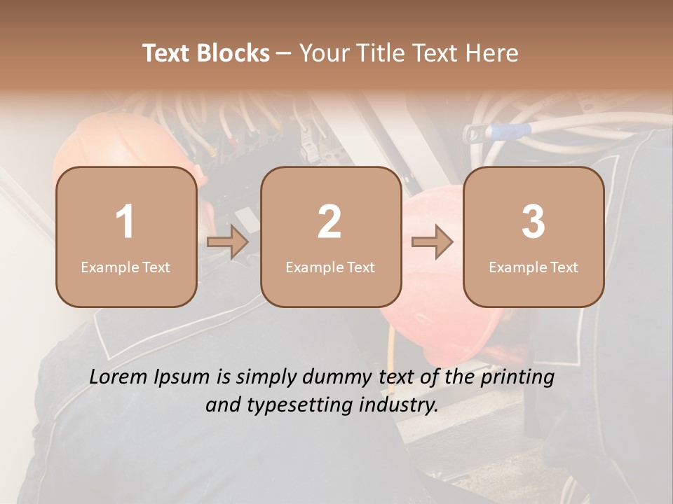 Laborer Industrial Two PowerPoint Template