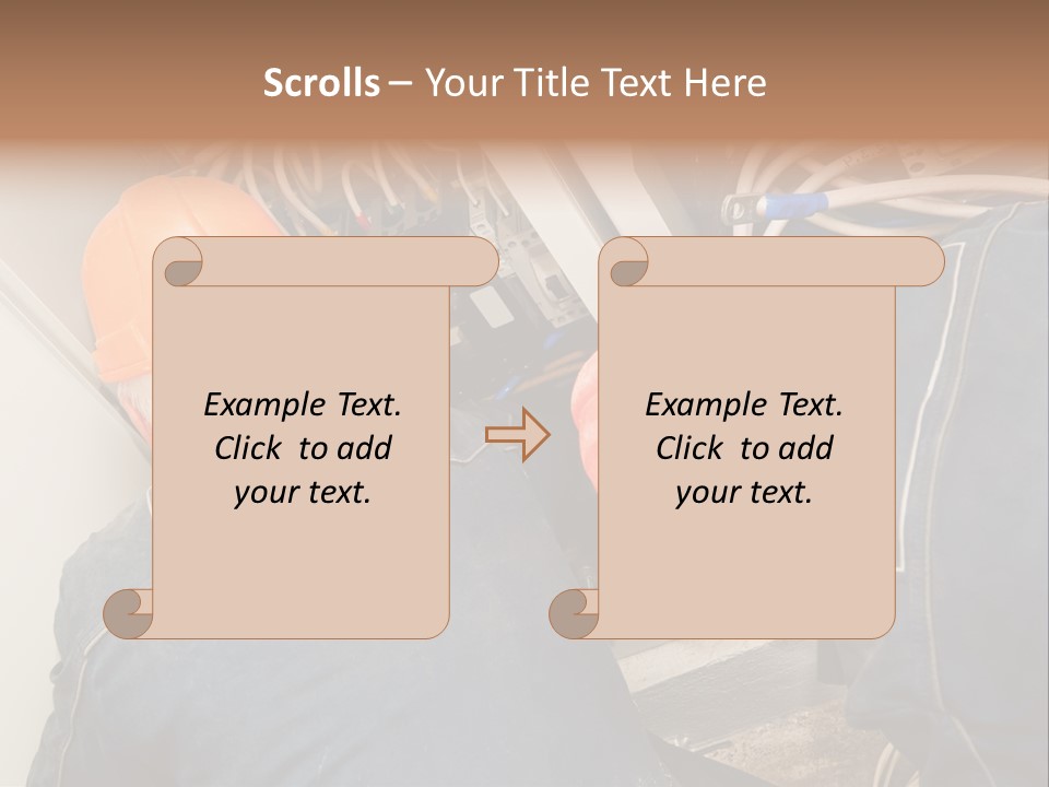 Laborer Industrial Two PowerPoint Template