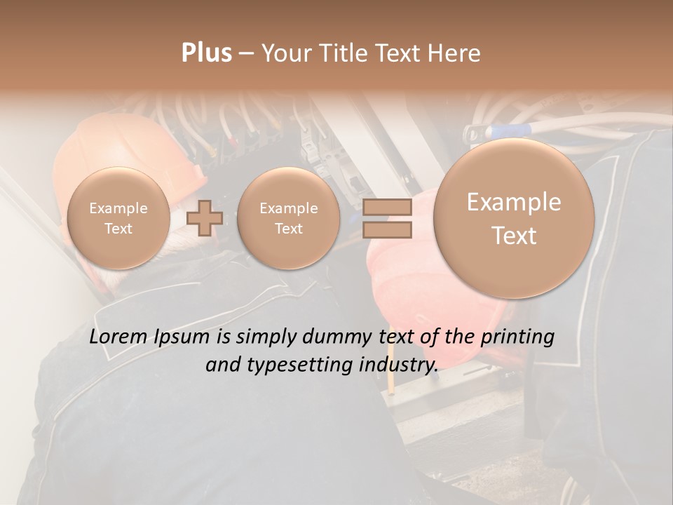 Laborer Industrial Two PowerPoint Template
