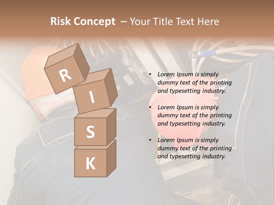 Laborer Industrial Two PowerPoint Template