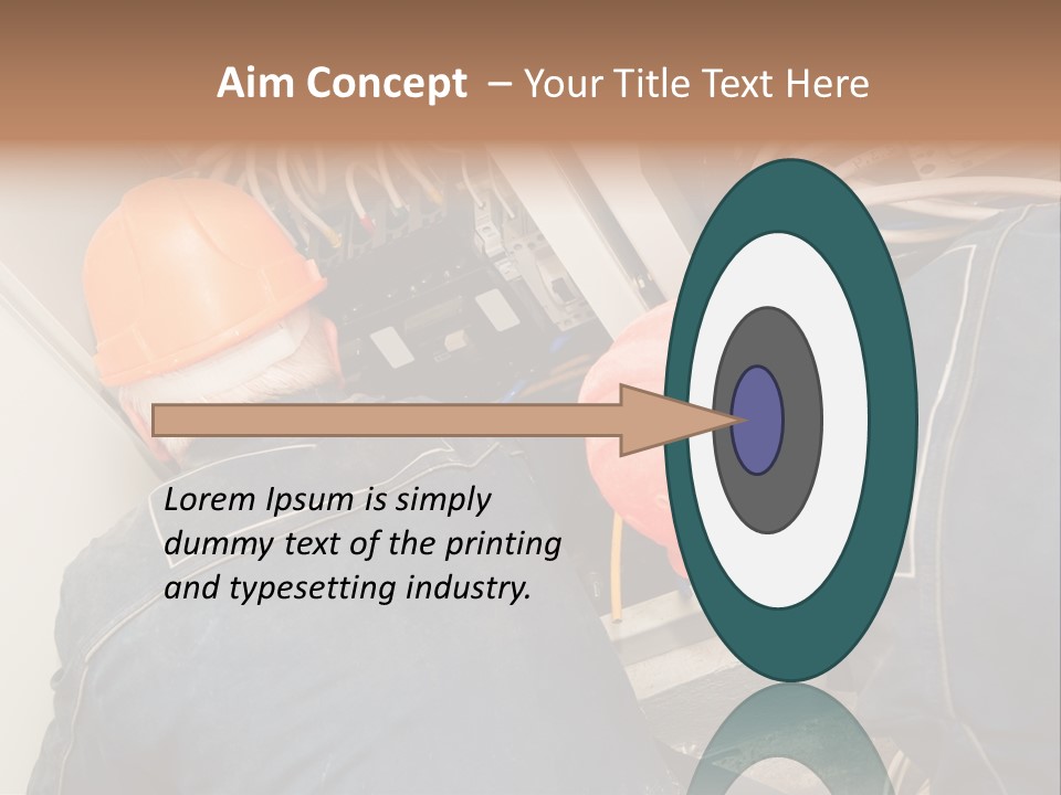 Laborer Industrial Two PowerPoint Template