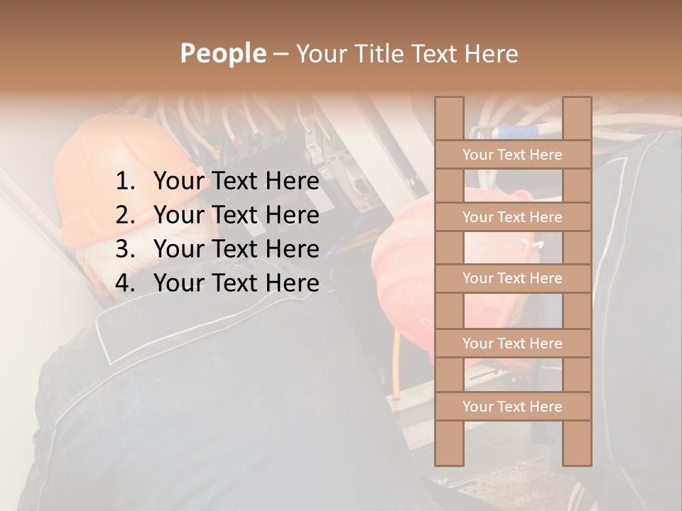 Laborer Industrial Two PowerPoint Template